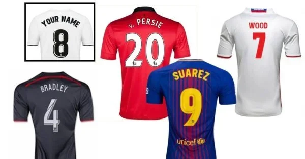 Football Shirt Printing Nuneaton