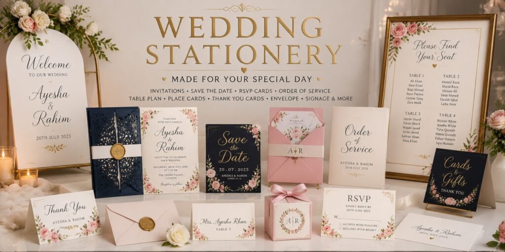 Wedding Stationery Printing Nuneaton